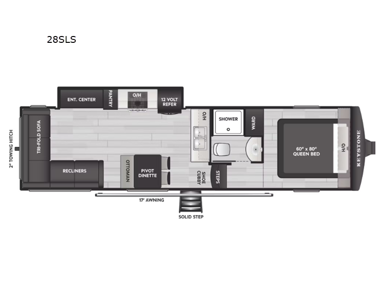 2026 Keystone Arcadia Select 28SLS, $ 53,521