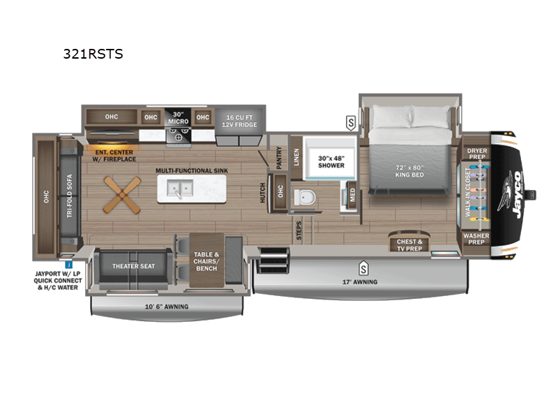 2026 Jayco Eagle 321RSTS, $ 103,140