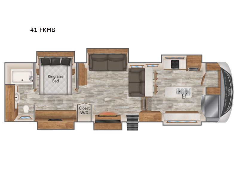 2022 DRV Mobile Suites 41FKMB, $ 233,076