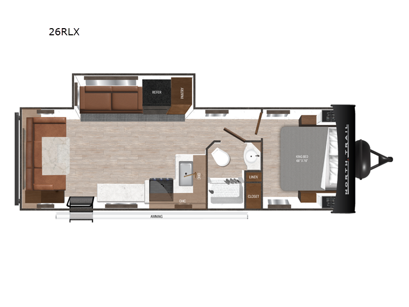 2025 Heartland North Trail Ultra Lite NT 26RLX, $ 32,999