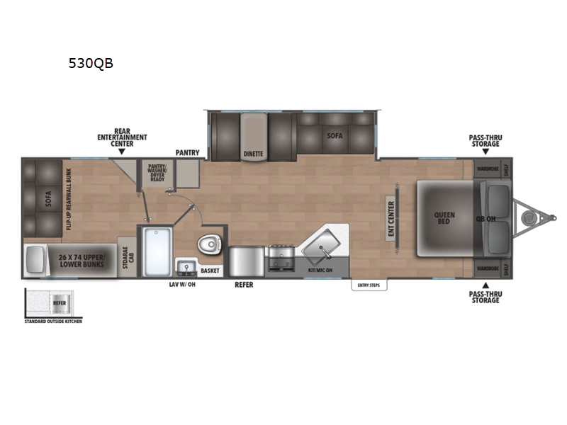 2026 Shasta i-5 Edition 530QB, $ 29,999