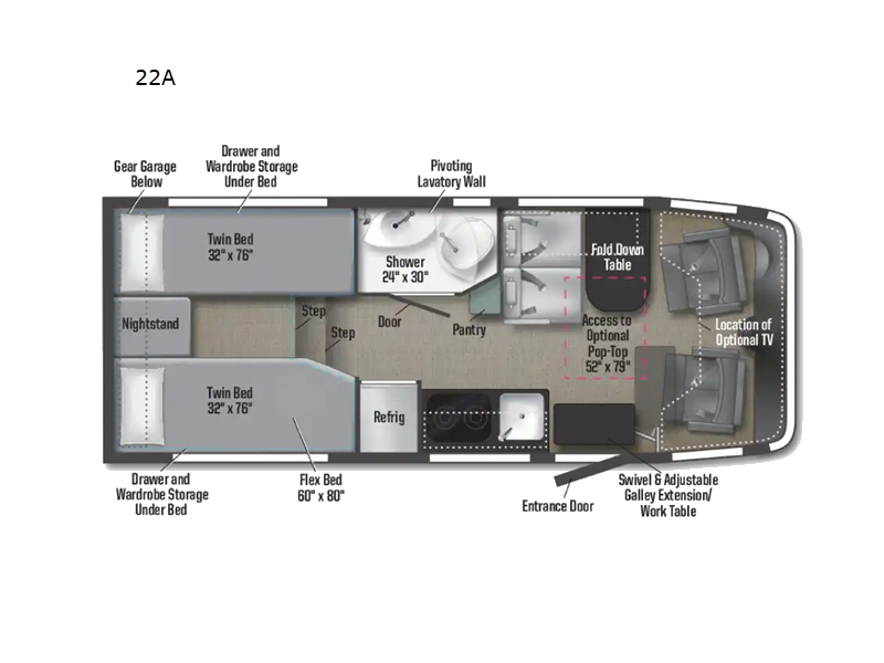 2026 Winnebago EKKO 22A, $ 179,998