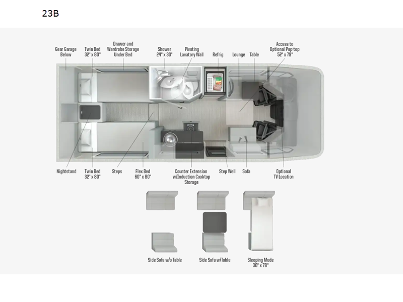 2027 Winnebago EKKO 23B, $ 216,312