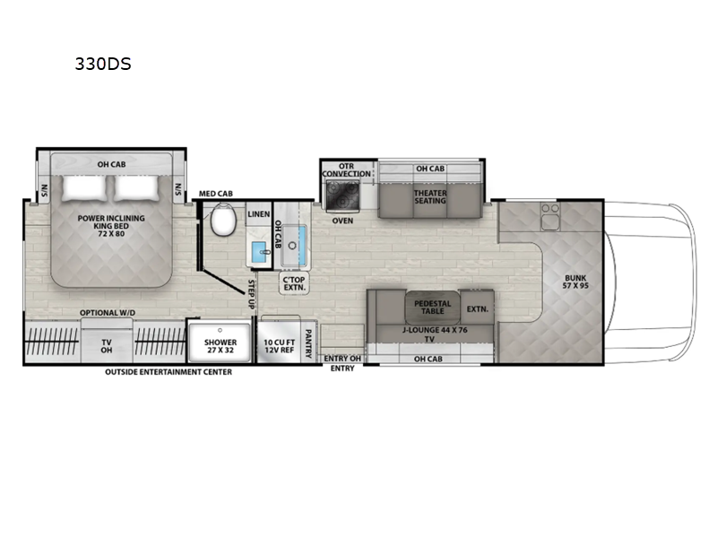 2026 Coachmen Entourage 330DS, $ 169,998