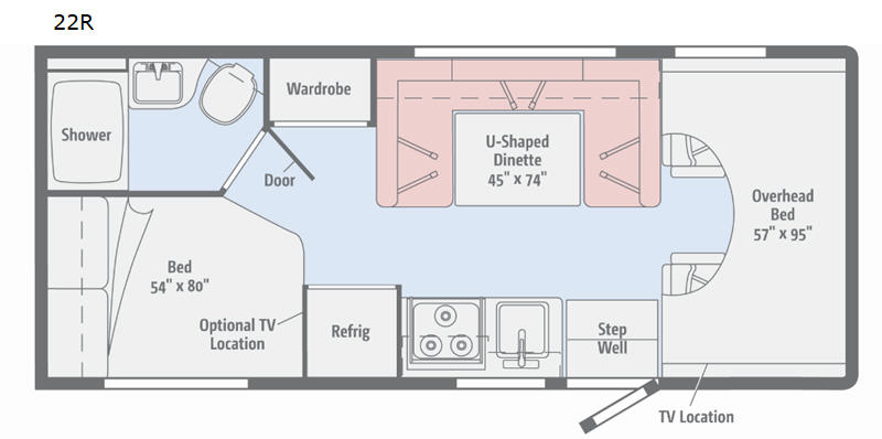 2016 Winnebago Minnie Winnie 22R, $ 49,990