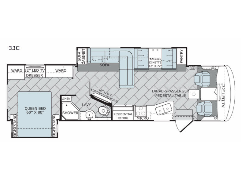 2017 Holiday Rambler® Vacationer® 33C, $ 99,990