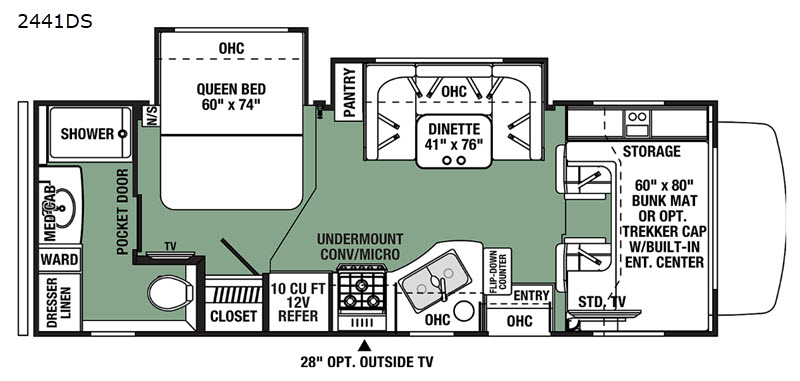 2020 Forest River Forester 2441DS, $ 67,990