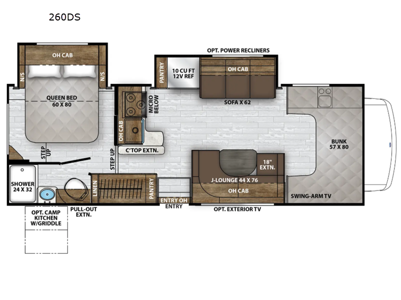 2027 Coachmen Leprechaun 260DS Ford - 450, $ 124,917
