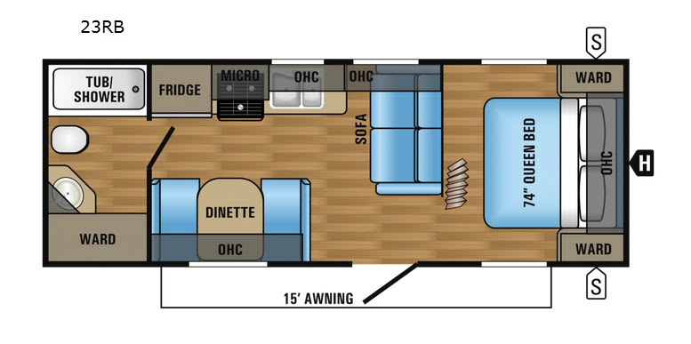 2017 Jayco Jay Flight 23RB, $ 16,995