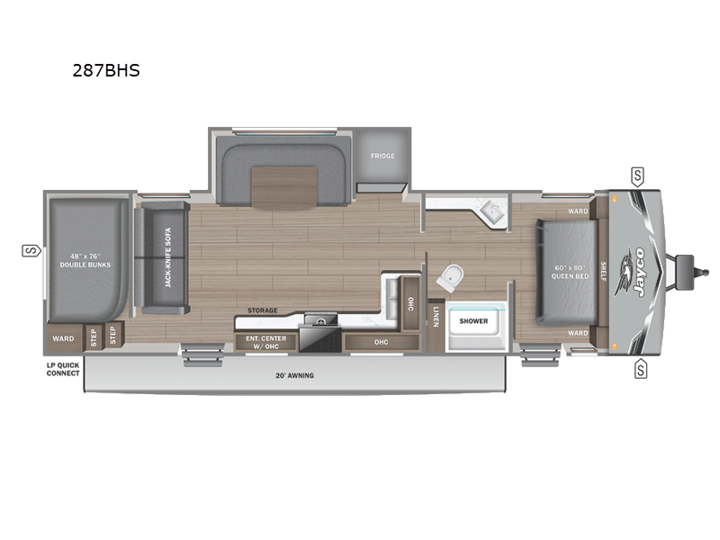 2026 Jayco Jay Flight SLX 287BHS, $ 42,668