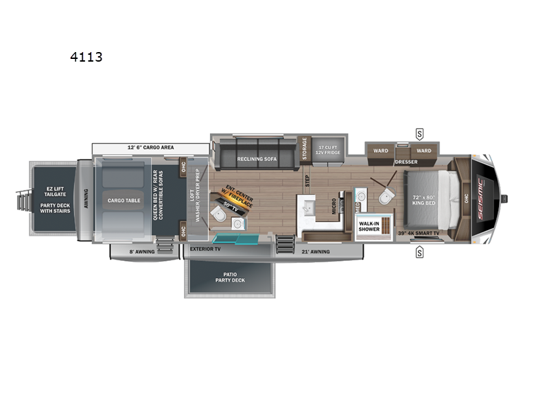 2025 Jayco Seismic Luxury Series 4113, $ 109,999