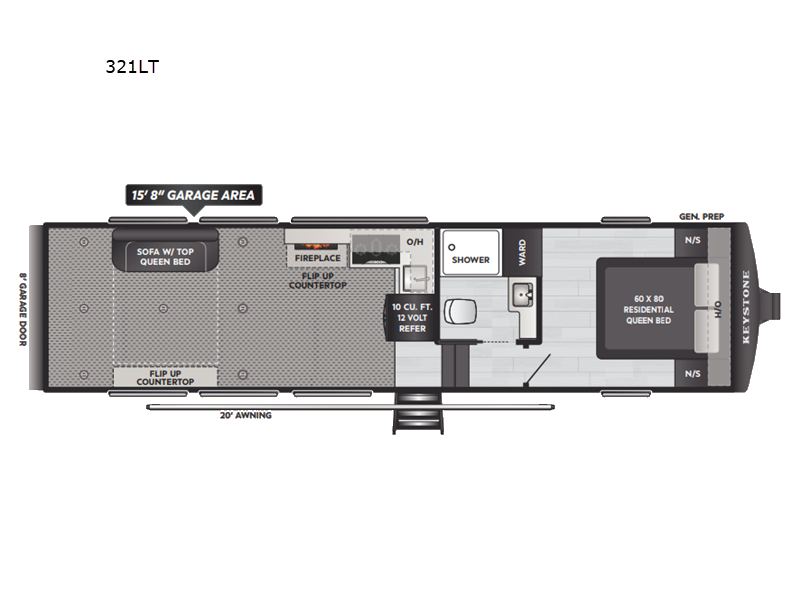 2026 Keystone Raptor Carbon Series (Fifth Wheel) 3, $ 81,647