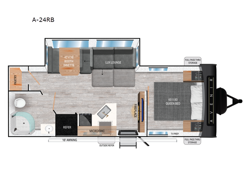 2025 Cruiser RV Avenir 24RB, $ 38,610