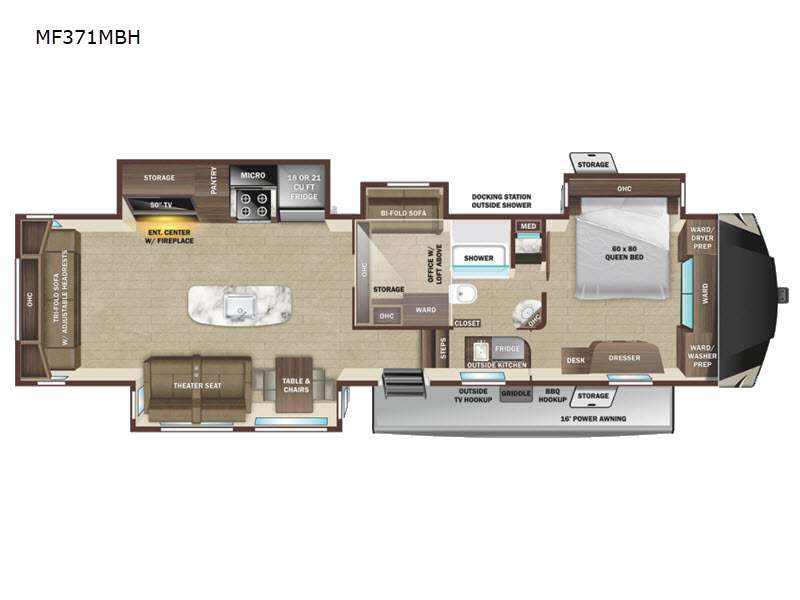 2022 Open Range Mesa Ridge 371MBH, $ 59,974