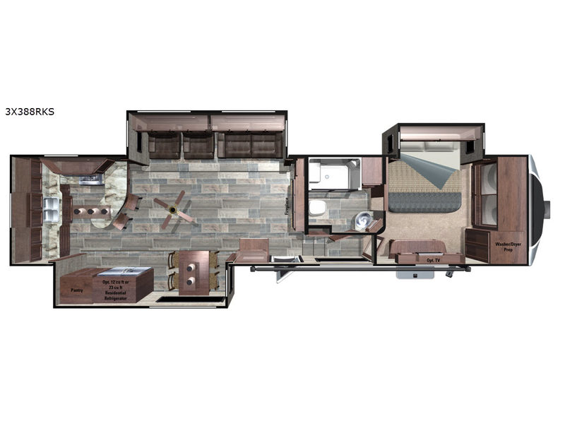 2018 Open Range Open Range 3X 388RKS, $ 0