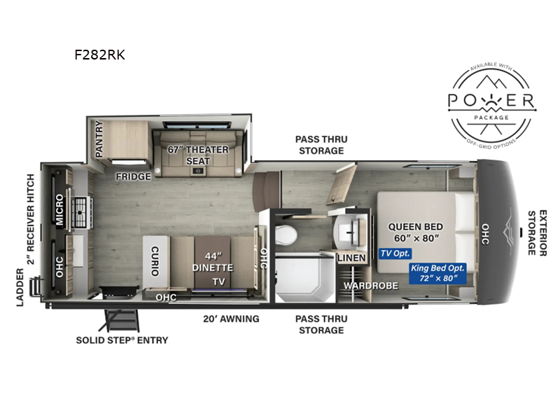2025 Forest River Flagstaff Classic FW F282RK, $ 68,670