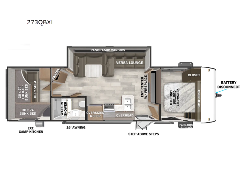 2026 Forest River Salem Cruise Lite 273QBXL, $ 47,142