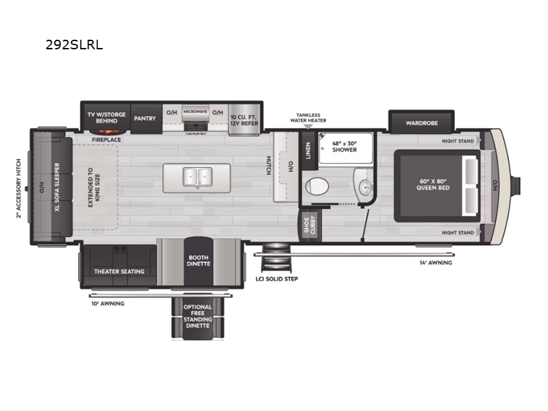 2026 Keystone Arcadia Super Lite 292SLRL, $ 76,351