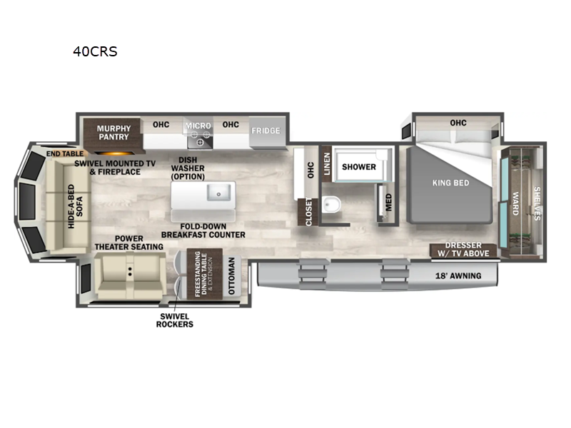 2026 Forest River Cedar Creek Cottage 40CRS, $ 0
