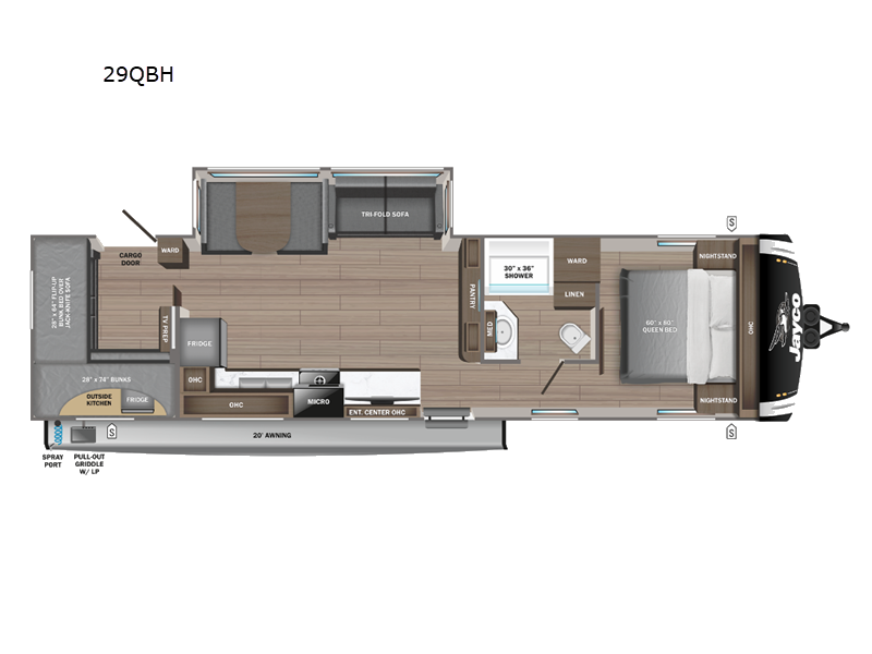2026 Jayco Jay Feather 29QBH, $ 64,593