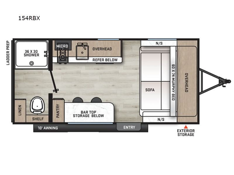 2024 Coachmen Catalina Summit Series 7 154RBX, $ 23,593