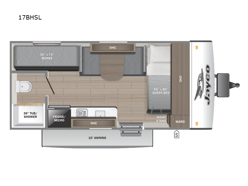 2026 Jayco Jay Feather Air SL 17BHSL, $ 24,818