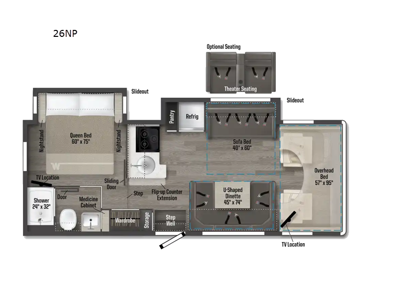 2026 Winnebago Minnie Winnie® NPF 26NP, $ 119,998
