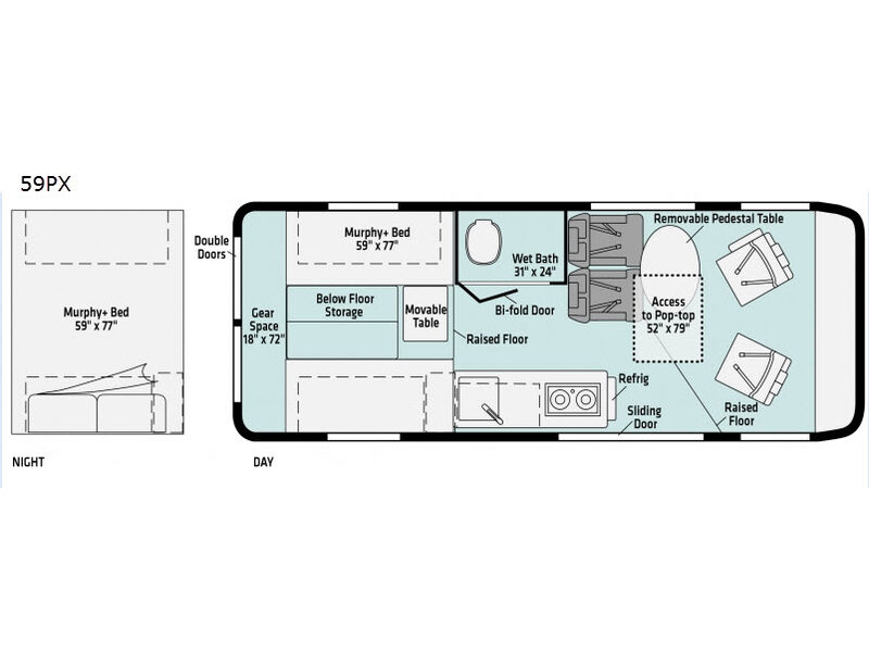 2021 Winnebago Solis 59PX, $ 0