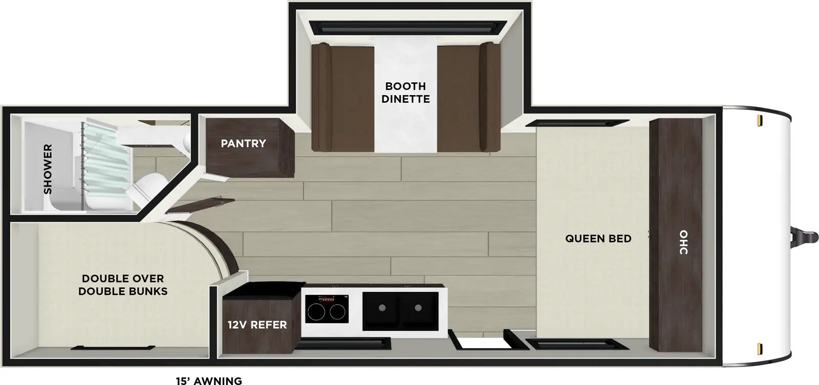 2026 Forest River Salem FSX 178ICE, $ 18,999