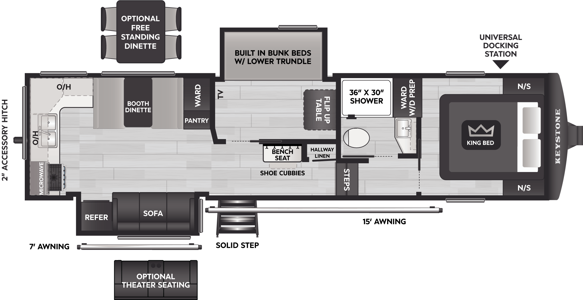 2026 Keystone Cougar Half-Ton (Fifth Wheel) 29MBD, $ 55,990