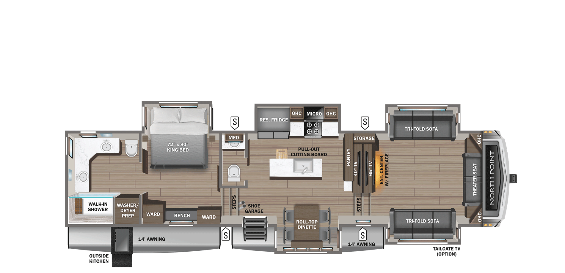 2026 Jayco North Point 382FLRB, $ 116,499