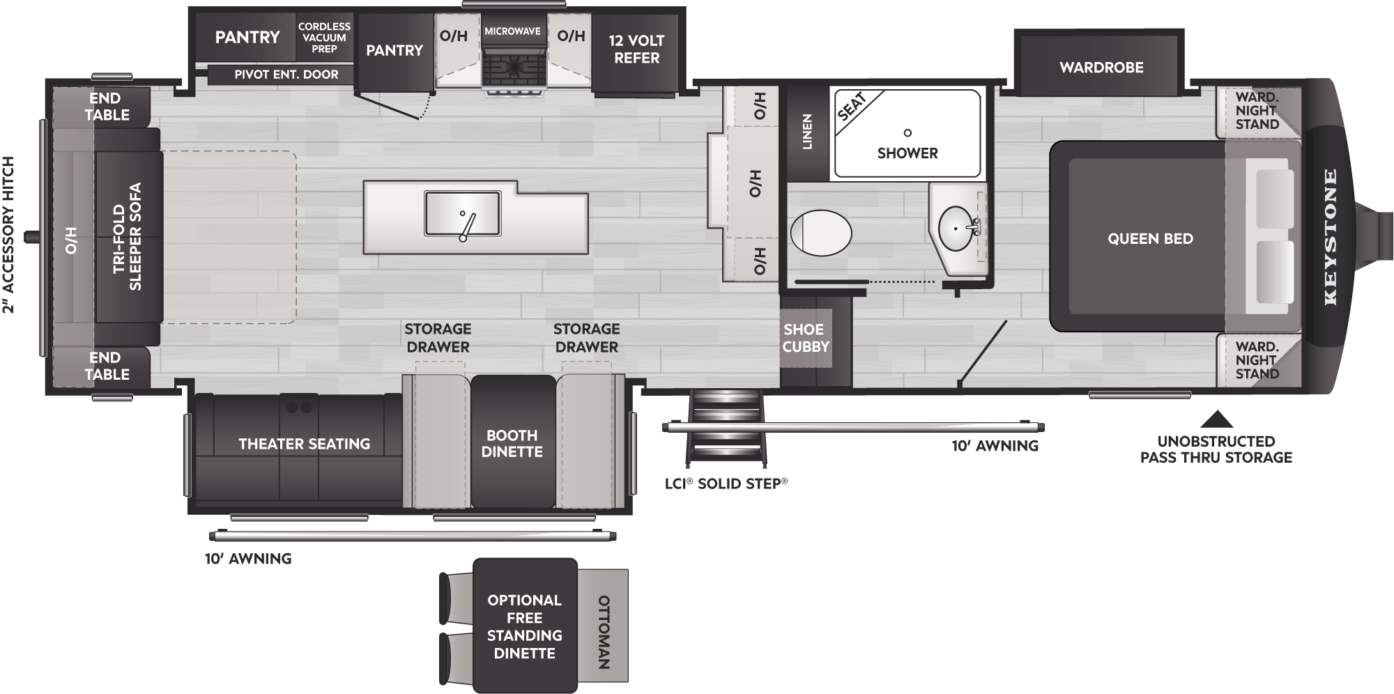 2026 Keystone Cougar Half-Ton (Fifth Wheel) 29RLI, $ 55,990