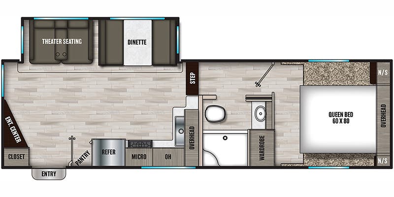 2023 Coachmen Chaparral Lite 25RE, $ 32,999