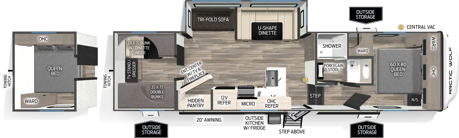 2026 Forest River Cherokee Arctic Wolf 285OPT, $ 44,999