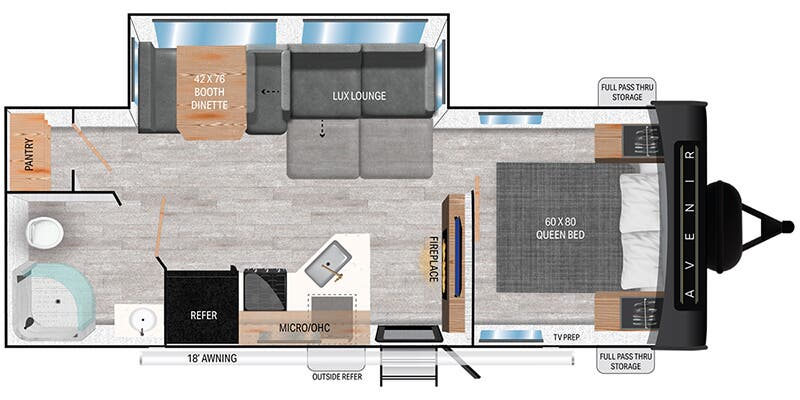 2025 Cruiser RV Avenir A-24RB, $ 24,995
