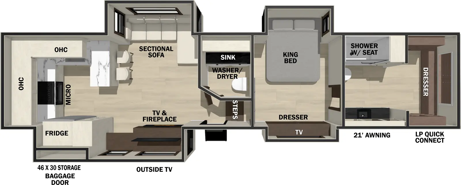 2026 Forest River Cedar Creek 385RK, $ 94,990