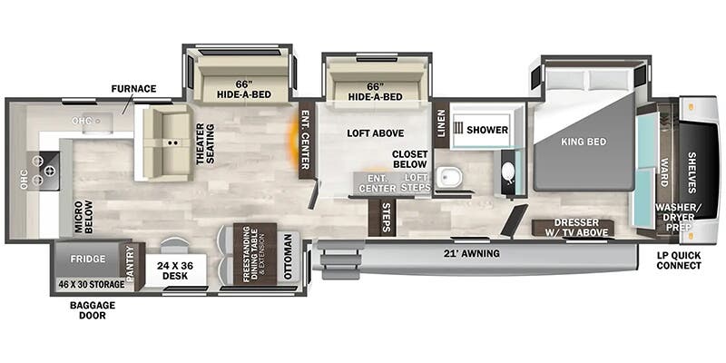 2026 Forest River Cedar Creek Experience 39RKB, $ 89,995
