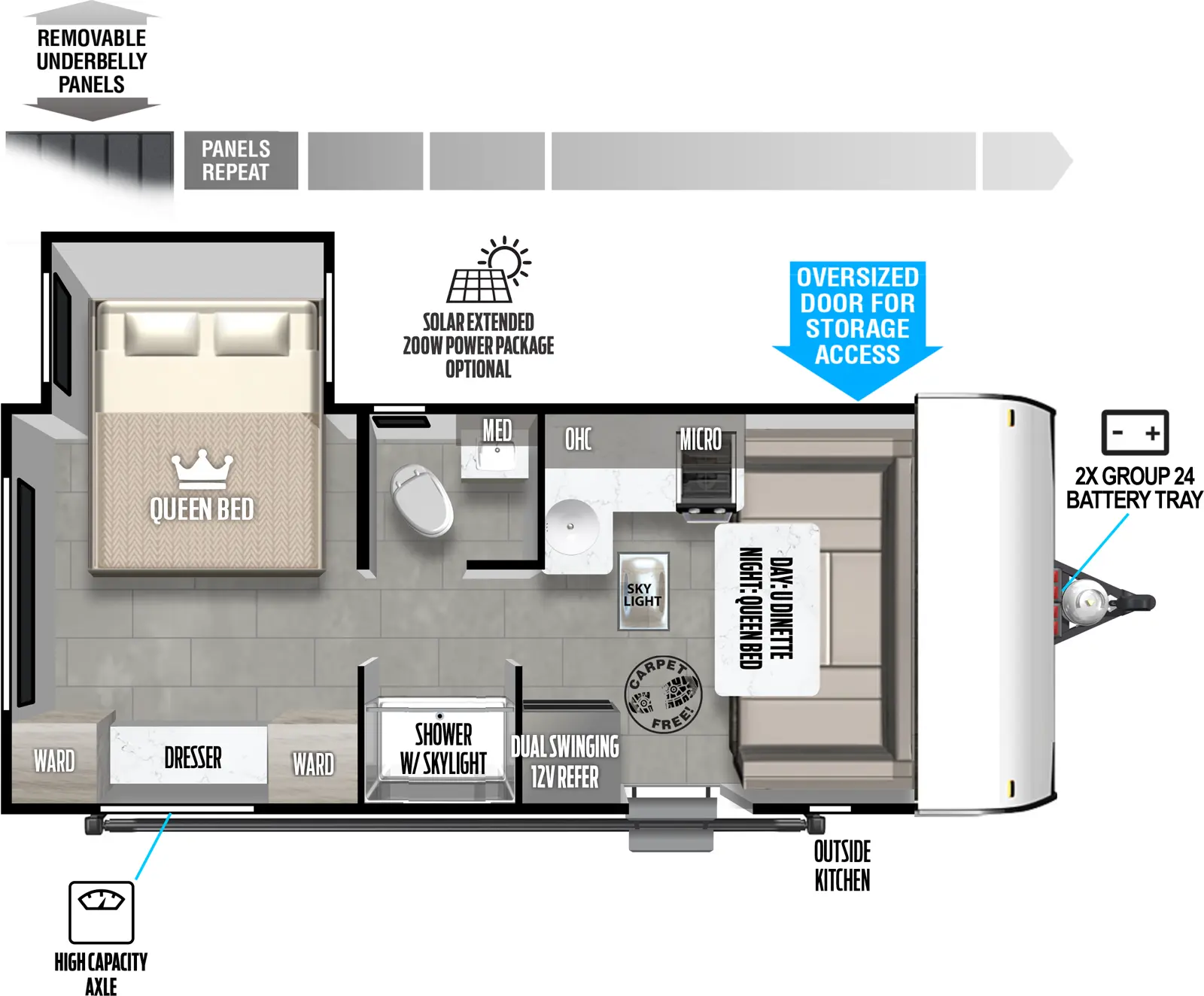 2025 Forest River Salem FSX 169RSK, $ 20,999