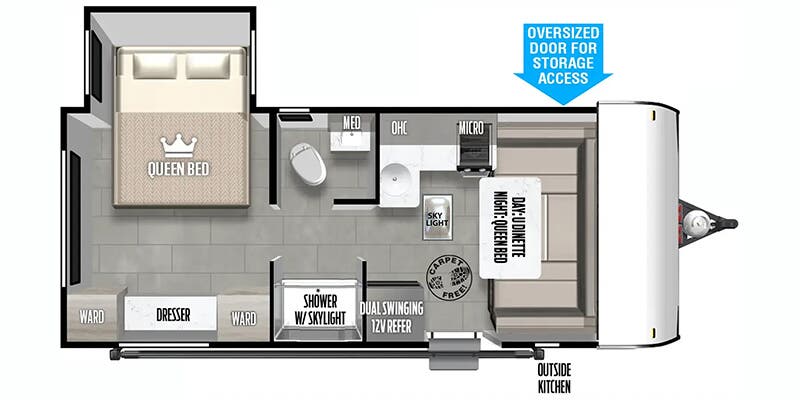 2025 Forest River Salem FSX 169RSK, $ 20,999