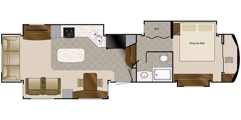2022 DRV Mobile Suites 40KSSB4, $ 129,995