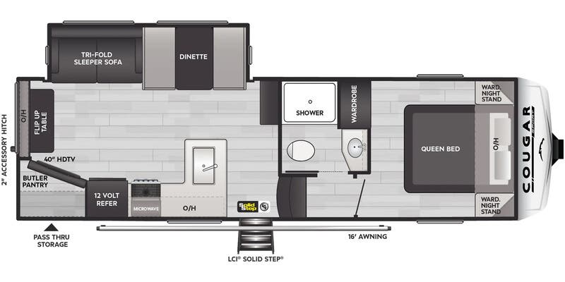 2026 Keystone Cougar Sport 2400RE, $ 39,990