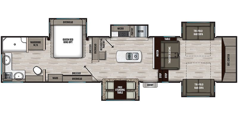 2022 Coachmen Chaparral 334FL, $ 59,987