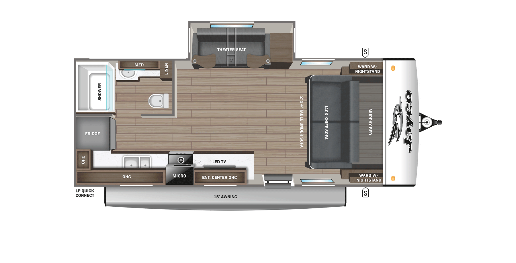 2026 Jayco Jay Feather 19MRK, $ 33,999