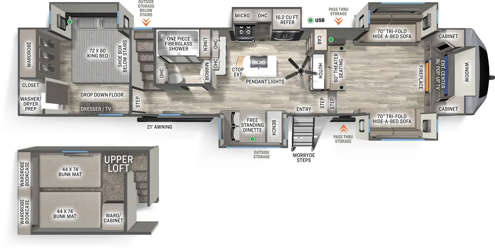 2026 Forest River Sandpiper 3990FL, $ 75,999