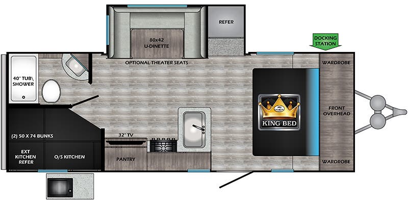 2022 CrossRoads Cruiser Aire CR22BBH, $ 24,999