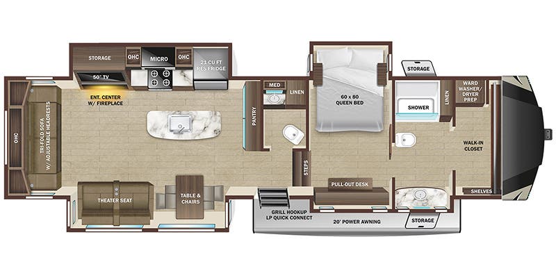 2023 Open Range Mesa Ridge Fifth Wheels 379FBS, $ 63,975