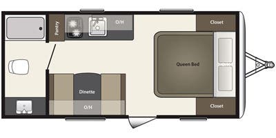 2016 Keystone Springdale Summerland 1700FQ, $ 6,495