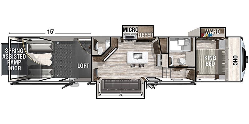 2022 Forest River XLR Nitro 35DK5, $ 49,990