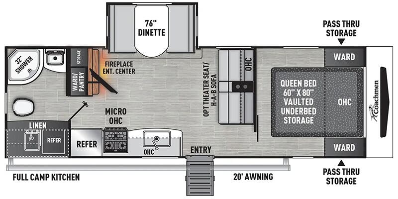 2025 Coachmen Freedom Express Ultra Lite 252RBS, $ 29,990