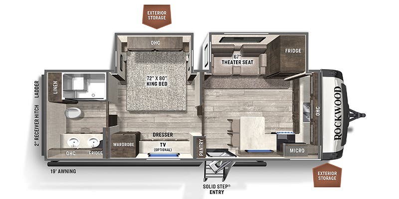 2024 Forest River Rockwood Signature Travel Traile, $ 39,689